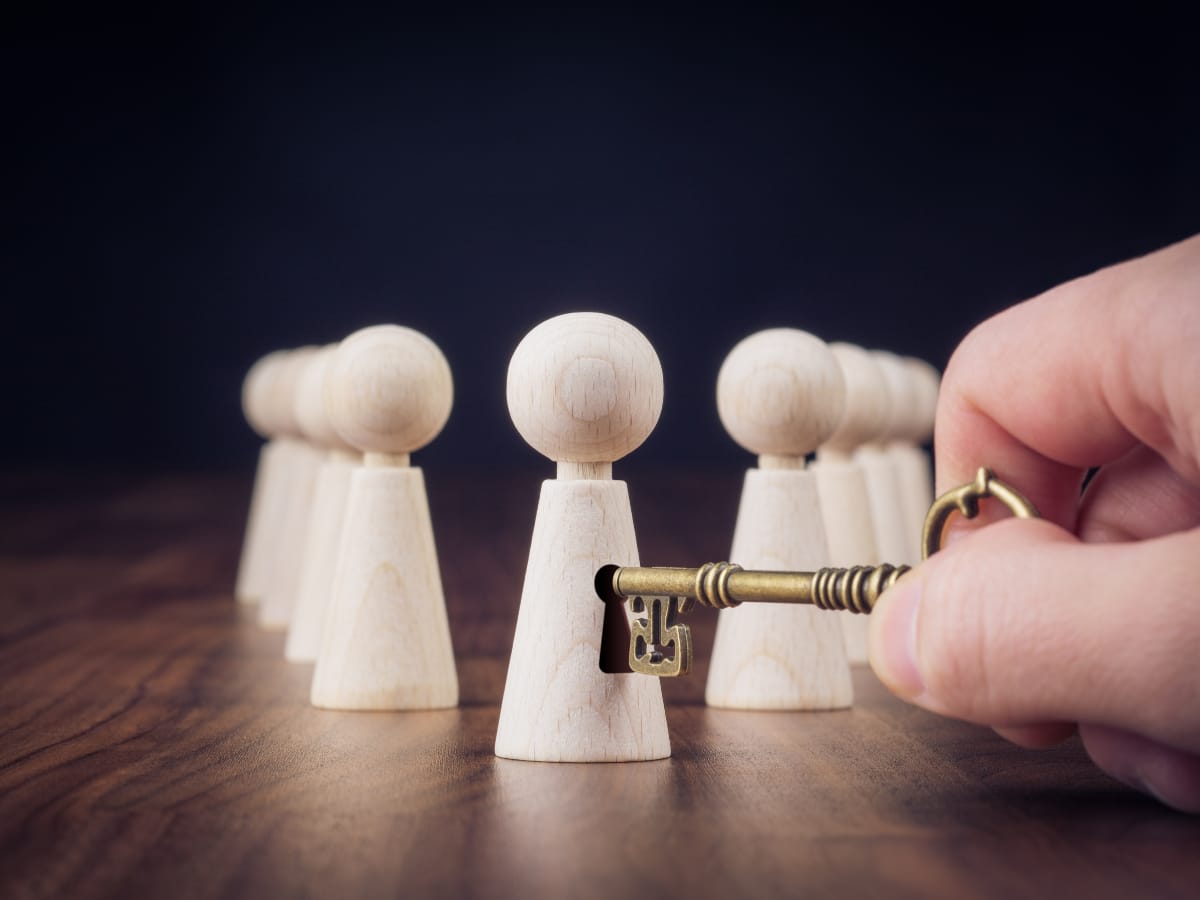 Unlocking potential within a group of people.