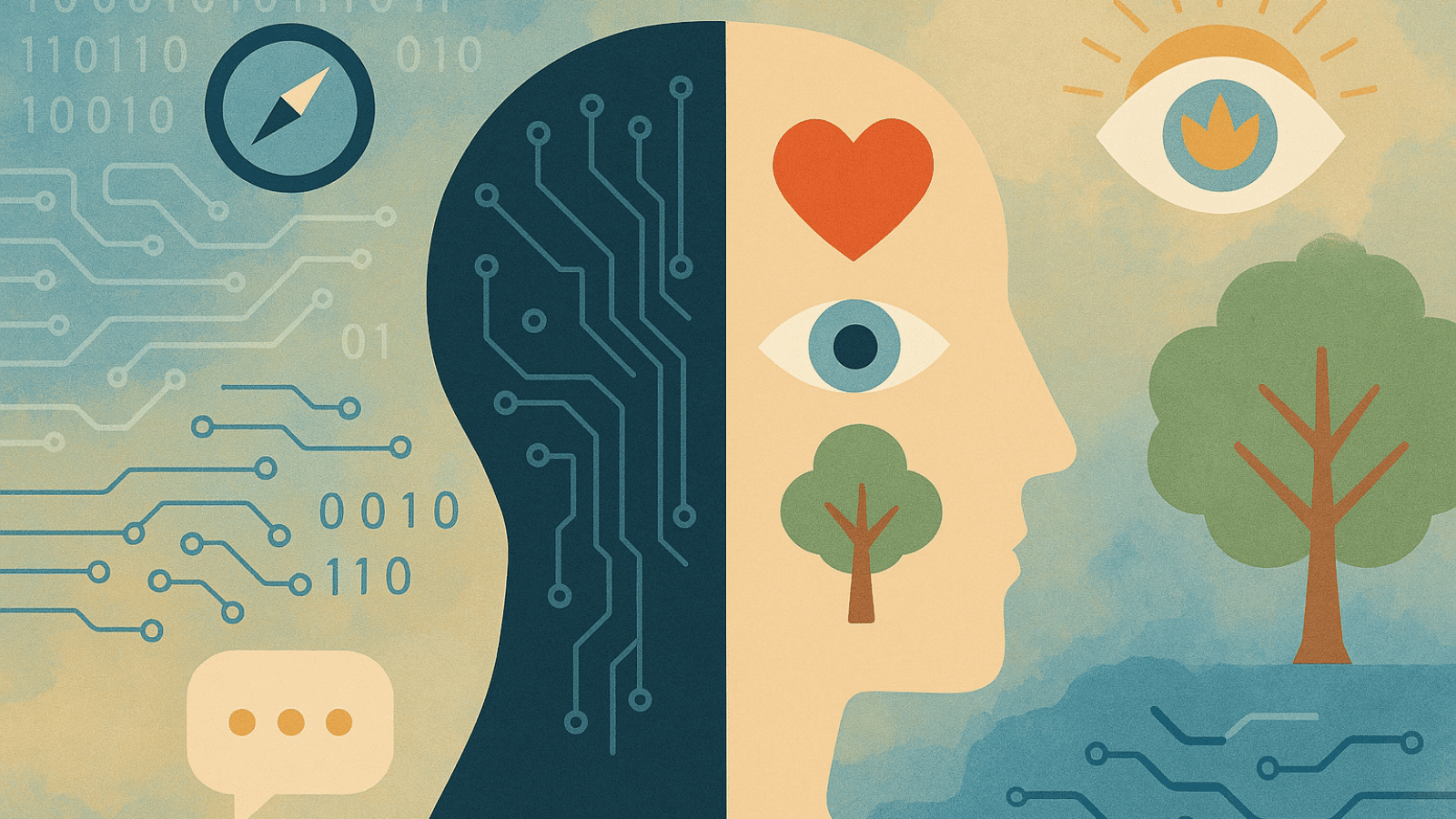 Becoming More Human in the Age of AI: How Awareness, Compassion, and Wisdom Can Help Us Flourish