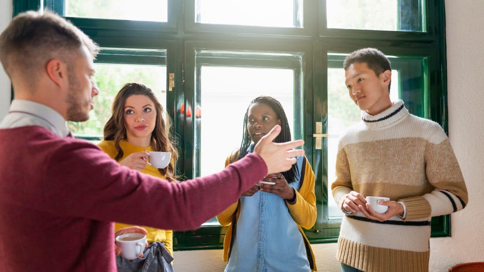 Greet to Create Connection